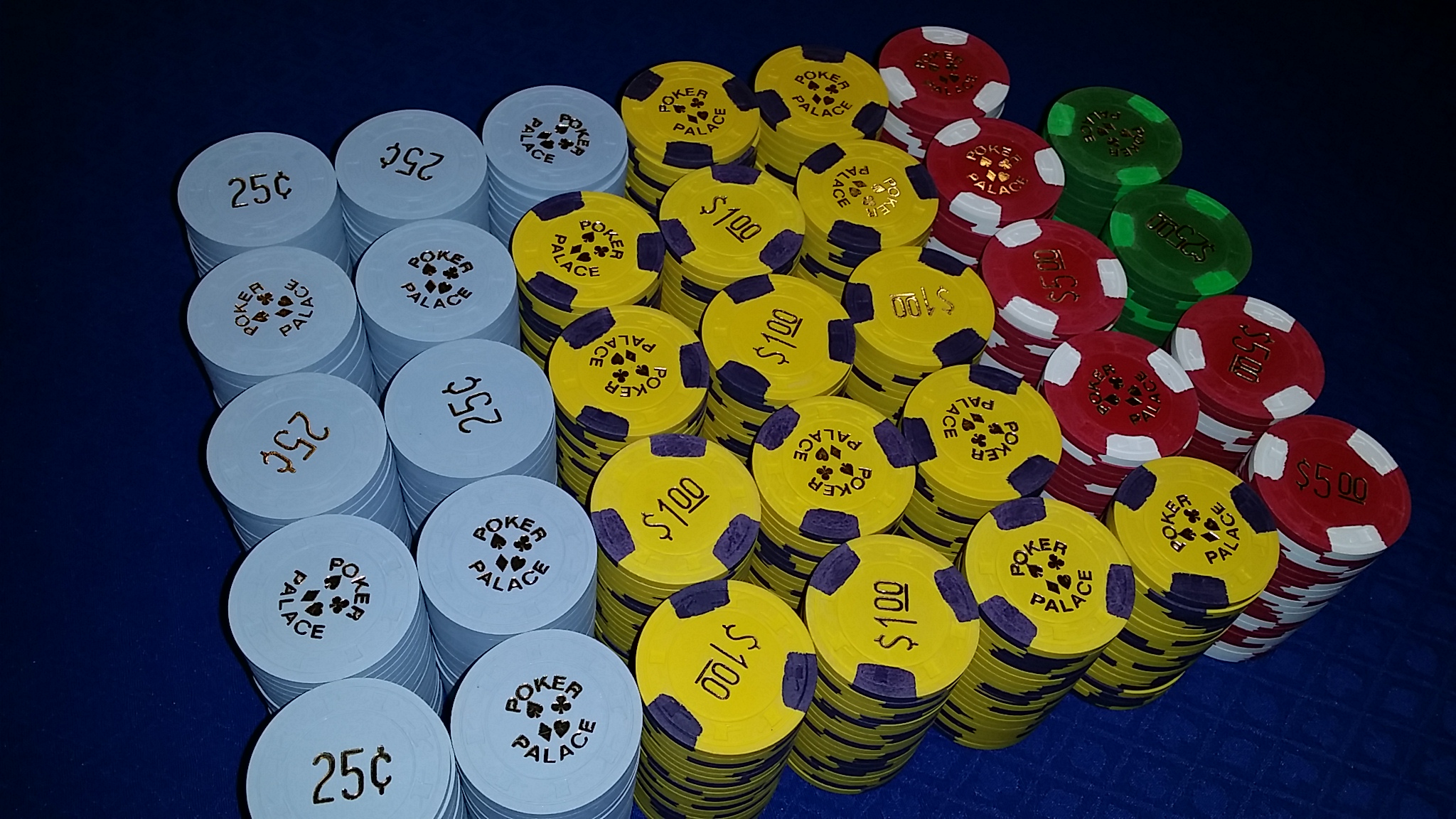 Paulson Poker Palace Chips