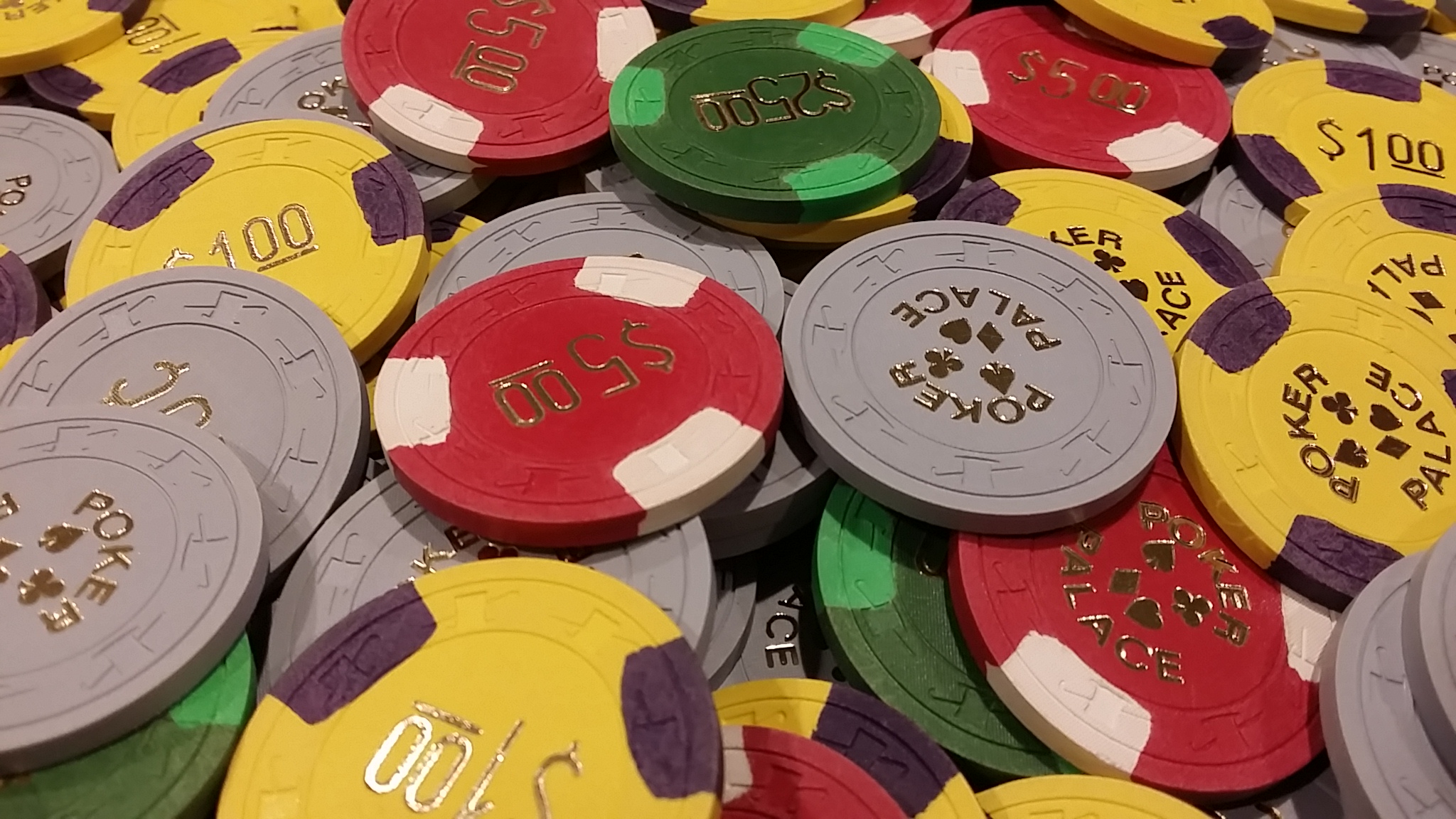 Paulson Poker Palace Chips