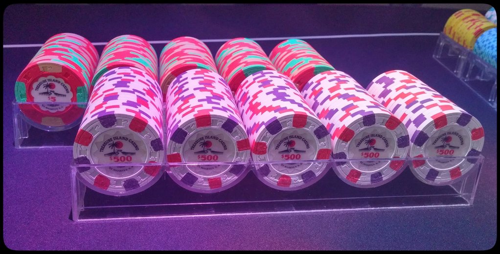 Paulson Treasure Island Casino (St Marteen, NA)  # $500 chips