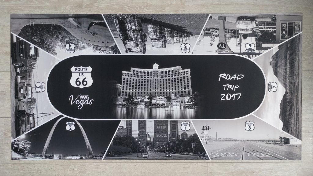 Route 66 and Las Vegas Road Trip Felt