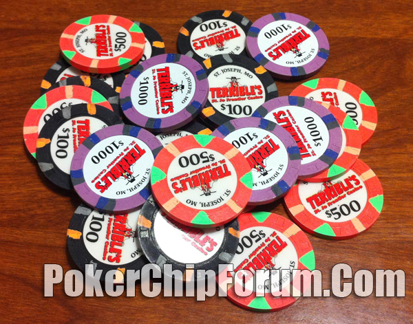 Terrible's St. Jo's Custom $1000 Chip