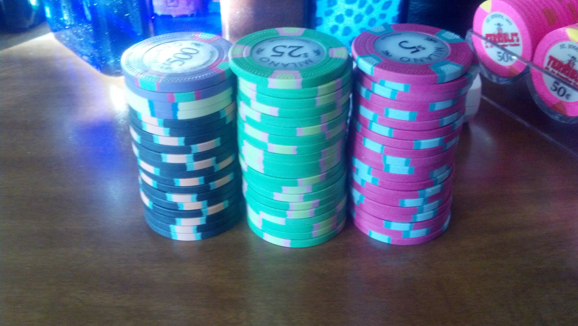 Tourney starting stack for my home games