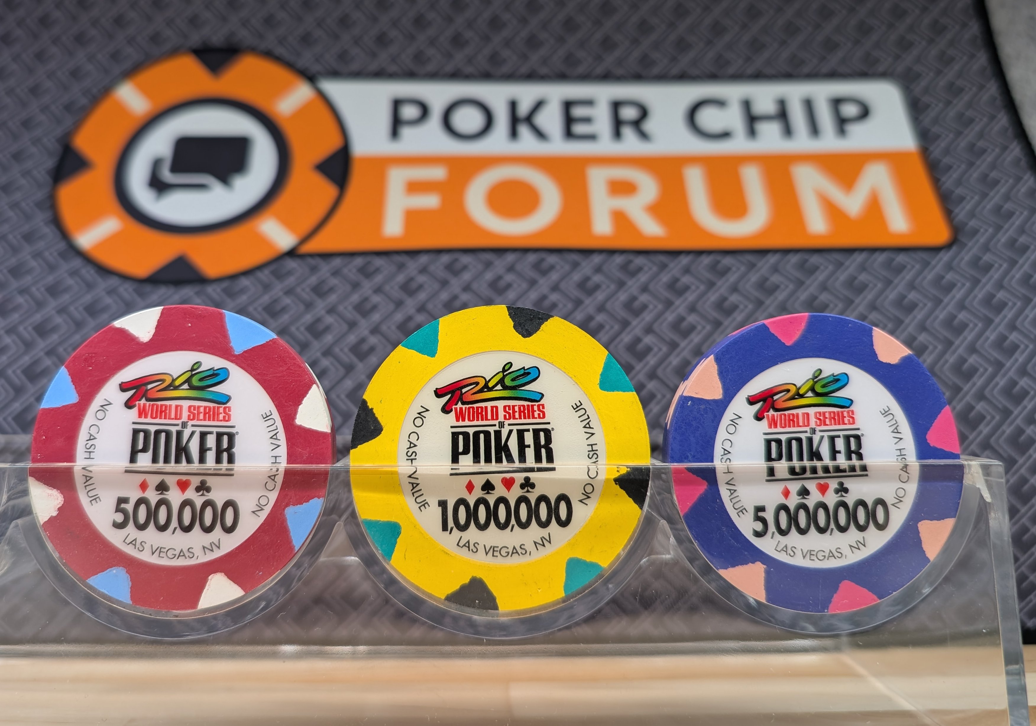 WSOP 50mm Paulson Poker Chips