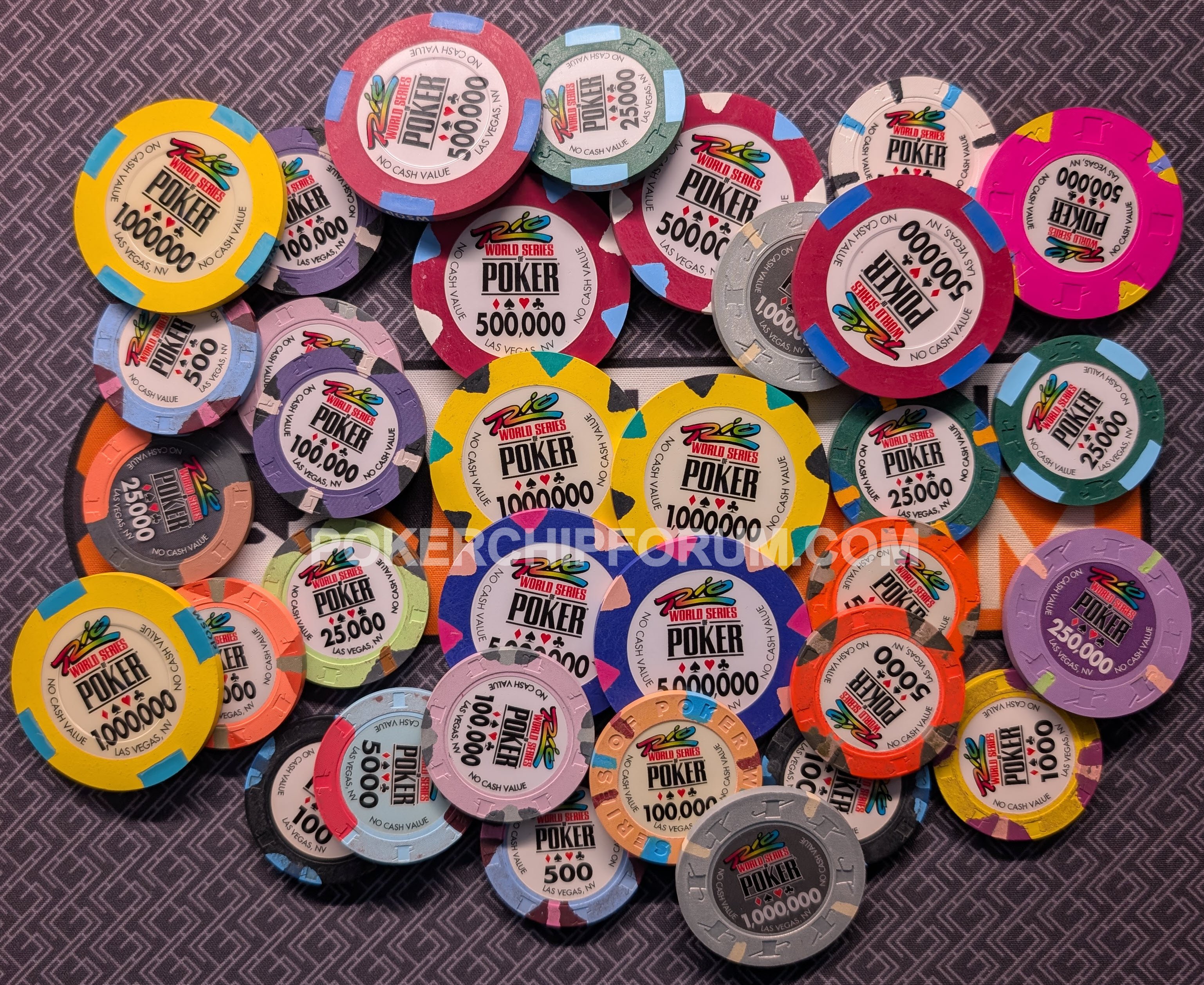 WSOP Chip splash