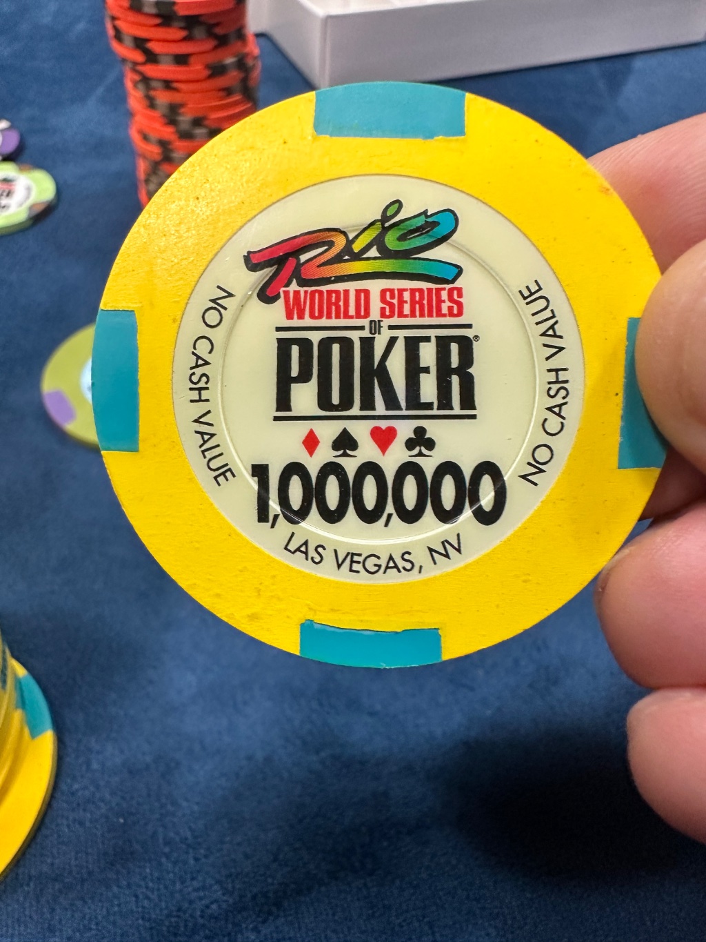 WSOP final table chip