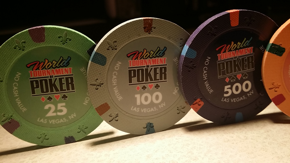 WSOP Tribute Poker Chips - WTOP chips