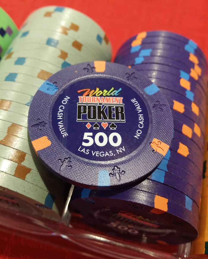 WSOP Tribute Poker Chips - WTOP chips